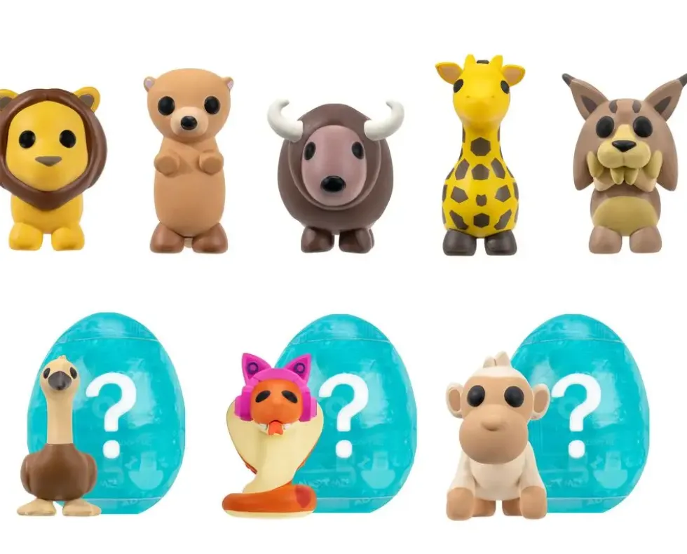 ADOPTE ME! PACK 6 FIGURINES ANIMAUX