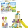 AIRE DE JEUX AVEC TOBOGGAN GEANT JUNIOR - 71703