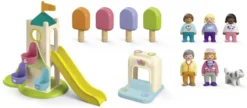 AIRE DE JEUX AVEC TOBOGGAN GEANT JUNIOR - 71703