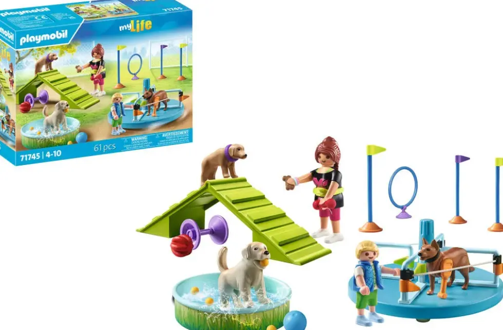 AIRE DE JEUX POUR CHIENS ET PERSONNAGES - 71745