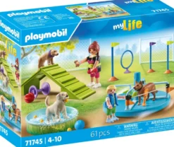 AIRE DE JEUX POUR CHIENS ET PERSONNAGES - 71745