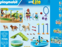 AIRE DE JEUX POUR CHIENS ET PERSONNAGES - 71745