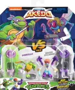 AKEDO - TORTUE NINJA - DUO FIGURINES