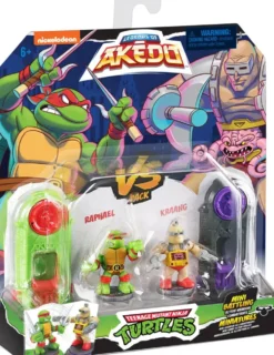 AKEDO - TORTUE NINJA - DUO FIGURINES