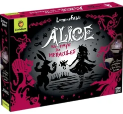ALICE AU PAYS DES MERVEILLES - LIVRE A LIRE DANS LE NOIR