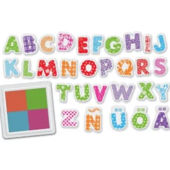 ALPHABET BOX A TAMPONNER