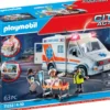 AMBULANCE AVEC ENFANT BLESSE - 71232