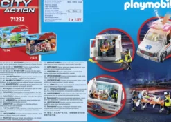 AMBULANCE AVEC ENFANT BLESSE - 71232