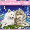 AMITIE ENTRE LOUPS PUZZLE 200 PIECES
