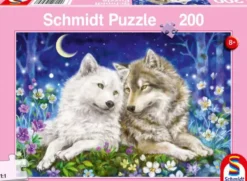 AMITIE ENTRE LOUPS PUZZLE 200 PIECES