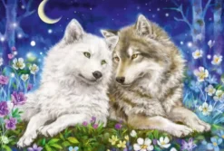 AMITIE ENTRE LOUPS PUZZLE 200 PIECES