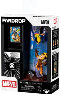 ANDROP X MARVEL WOLVERINE VS SABRETOOTH