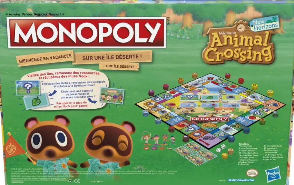 ANIMAL CROSSING - MONOPOLY