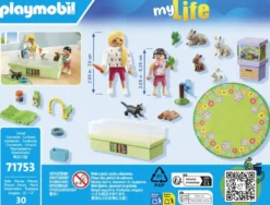 ANIMALERIE AVEC ENCLOS A LAPINS - 71753
