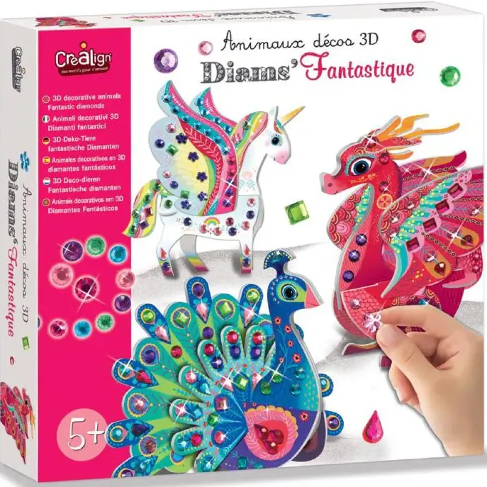 ANIMAUX DECO 3D - DIAMS FANTASTIQUE