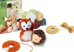 ANIMAUX EN POMPONS