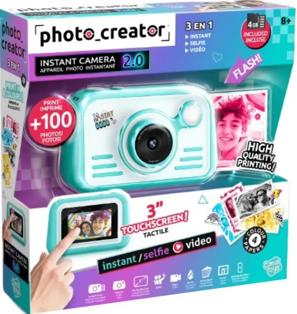 APPAREIL PHOTO INSTANTANE AVEC PAPIER PHOTO