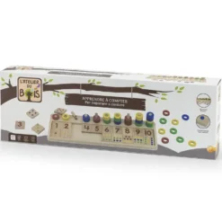 APPRENDRE A COMPTER EN BOIS