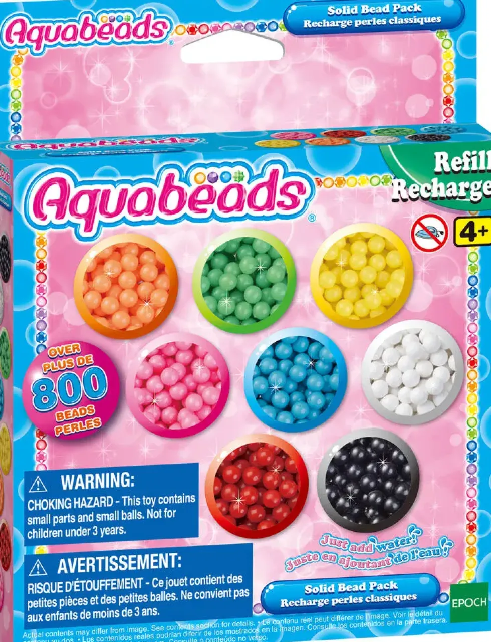 AQUABEADS -LA RECHARGE PERLES CLASSIQUES