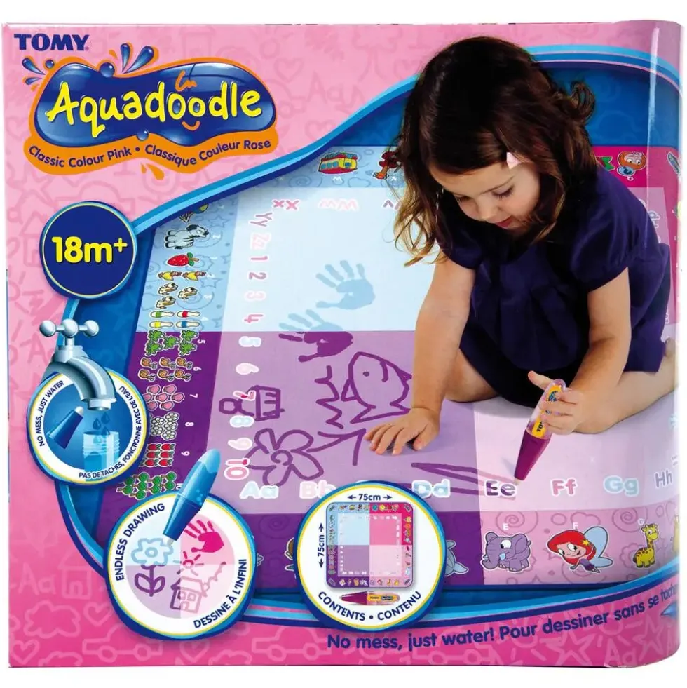 AQUADOODLE - TAPISCLASSIQUE ROSE