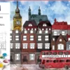 AQUARELLE : JOLIES VILLES