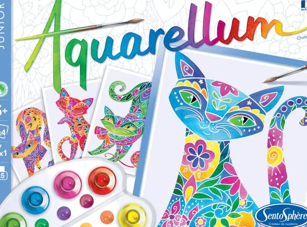 AQUARELLUM JUNIOR - CHATS