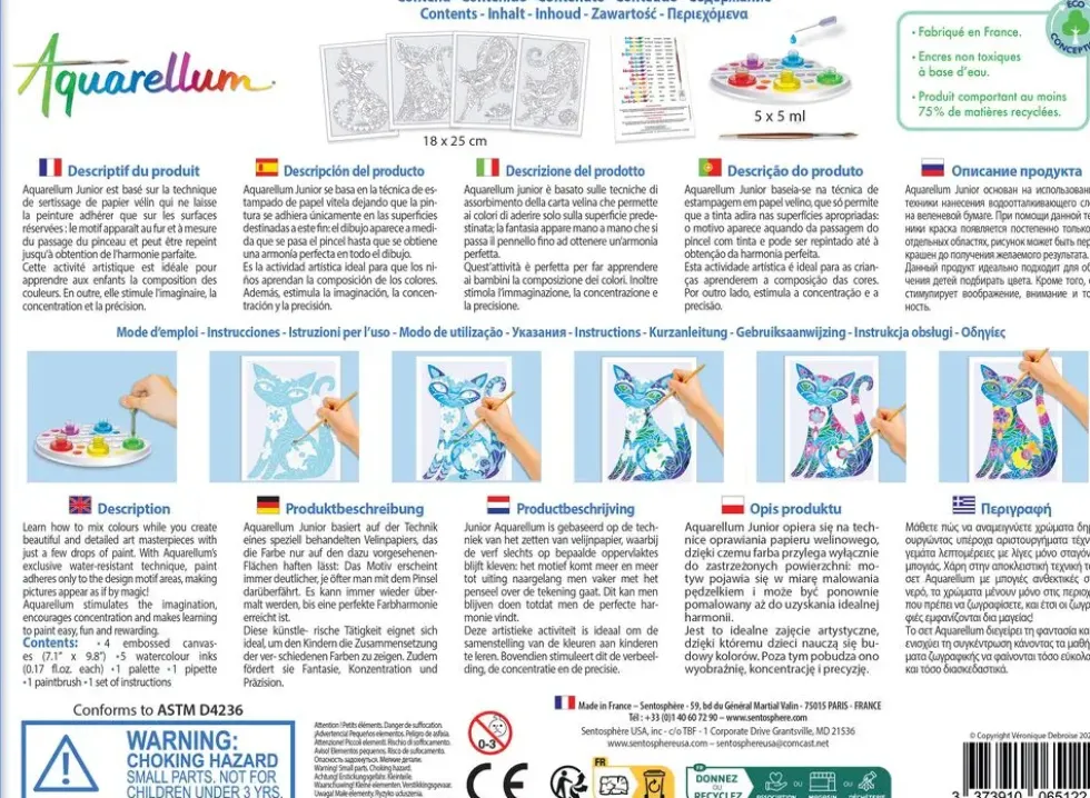 AQUARELLUM JUNIOR - CHATS
