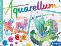 AQUARELLUM LICORNES ET PEGASES