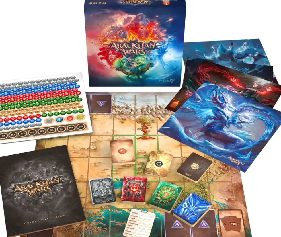 ARACKHAN WARS S1 - L'EVEIL DE L'ORDRE GRIS -BOITE DE BASE 1ERE EDITIO