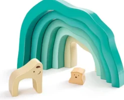 ARCTIC POLAR BEAR STACKING BLOCKS