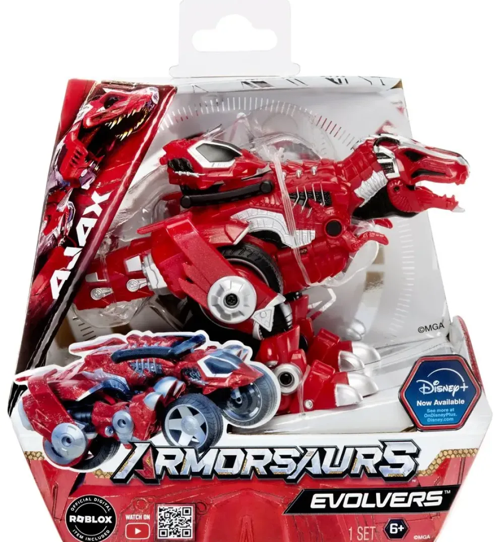 ARMORSAURS EVOLVER- RED T-REX