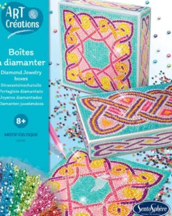 ART ET CREATIONS BOITES A DIAMANTER MOTIFS CELTIQUES