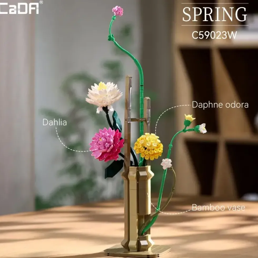 ARTISTE - FLORALE - ART : PRINTEMPS - 613 PIECES
