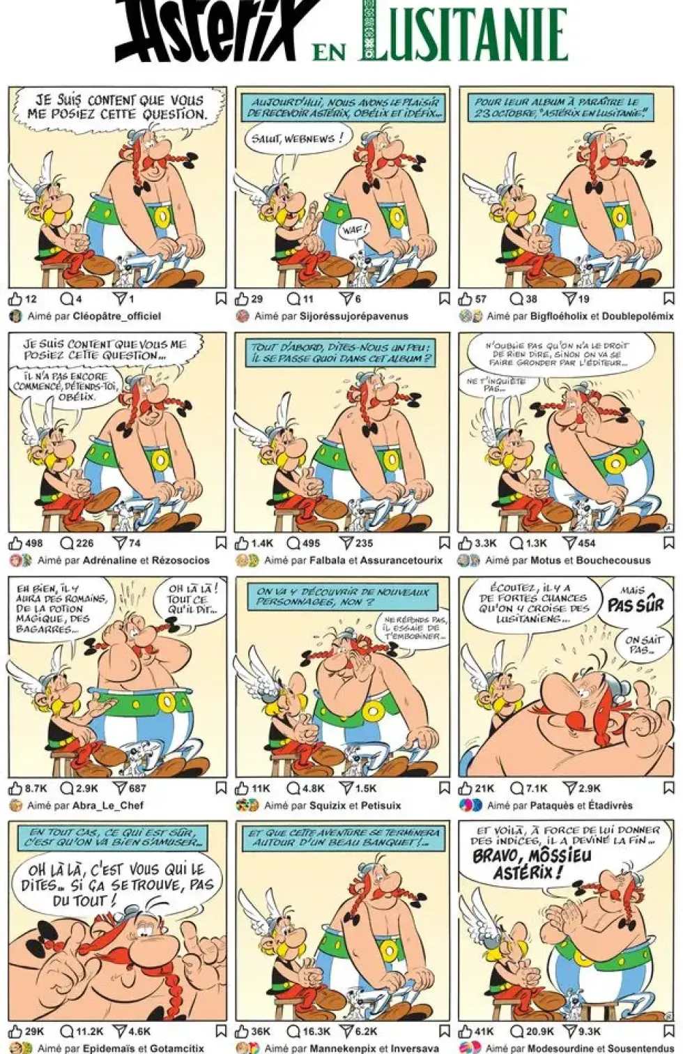 ASTERIX - ASTERIX EN LUSITANIE - N°41
