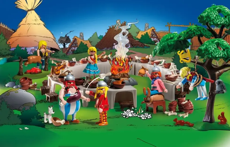 ASTERIX : LE BANQUET VILLAGE PERSONNAGES - 71827