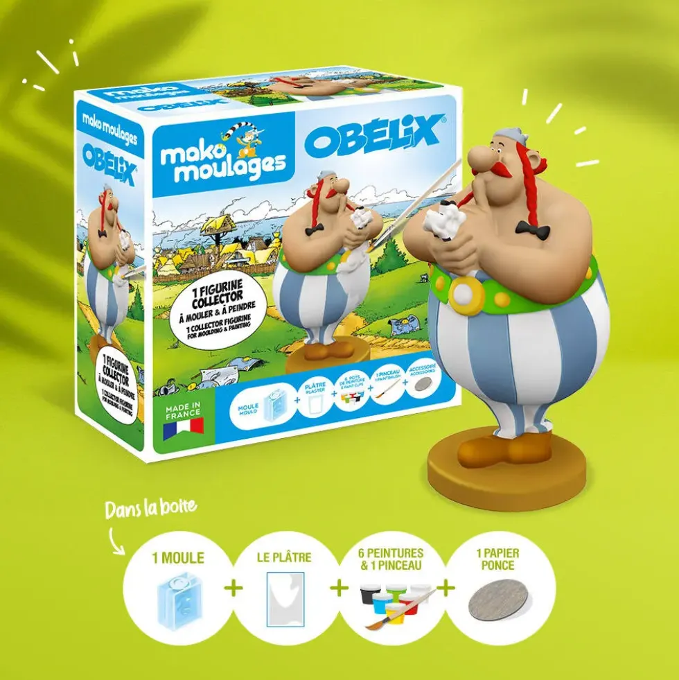 ASTERIX - MAKO MOULAGES - FIGURINE OBELIX