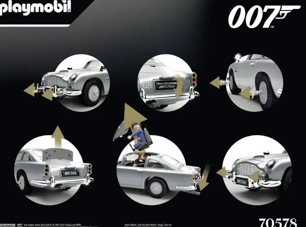 ASTON MARTIN DB85 - JAMES BOND -GOLDFINGER70578