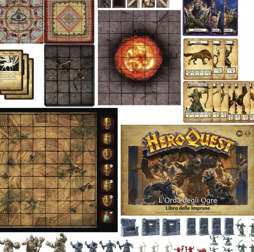 AVALON HILL - HEROQUESTPACK DE QUETE LA HORDEDES OGRES