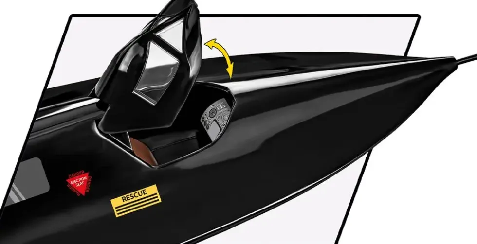 AVION LOCKHEED SR-71 BLACKBIRD 1:48