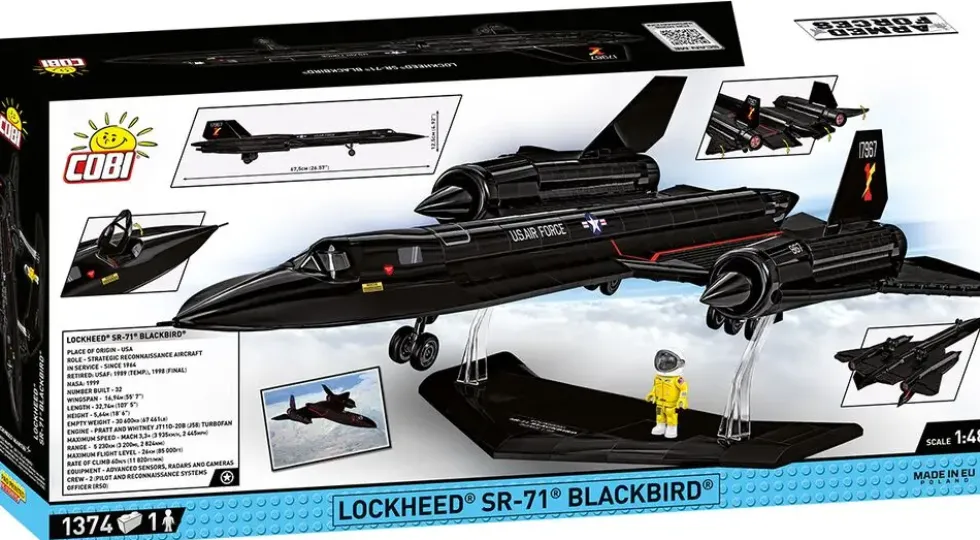 AVION LOCKHEED SR-71 BLACKBIRD 1:48