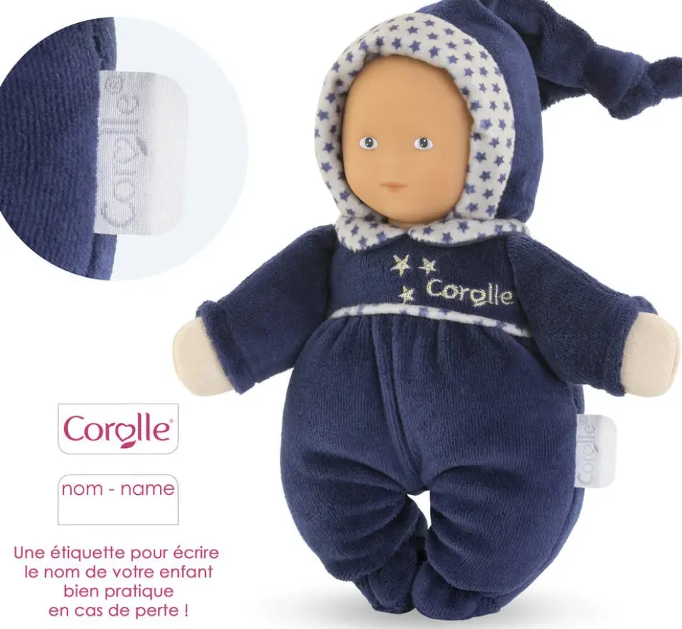 BABIDOUX MARINE REVES D'ETOILES20 CM - COROLLE MON DOUDOU