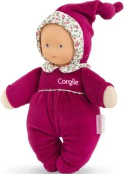 BABIDOUX ROSE GRENADINE - 20 CM - COROLLE MON DOUDOU
