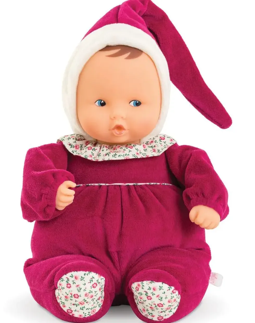 BABIPOUCE ROSE GRENADINE 28 CM - COROLLE MON DOUDOU