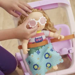 BABY ALIVE - POUSSETTE + BEBE