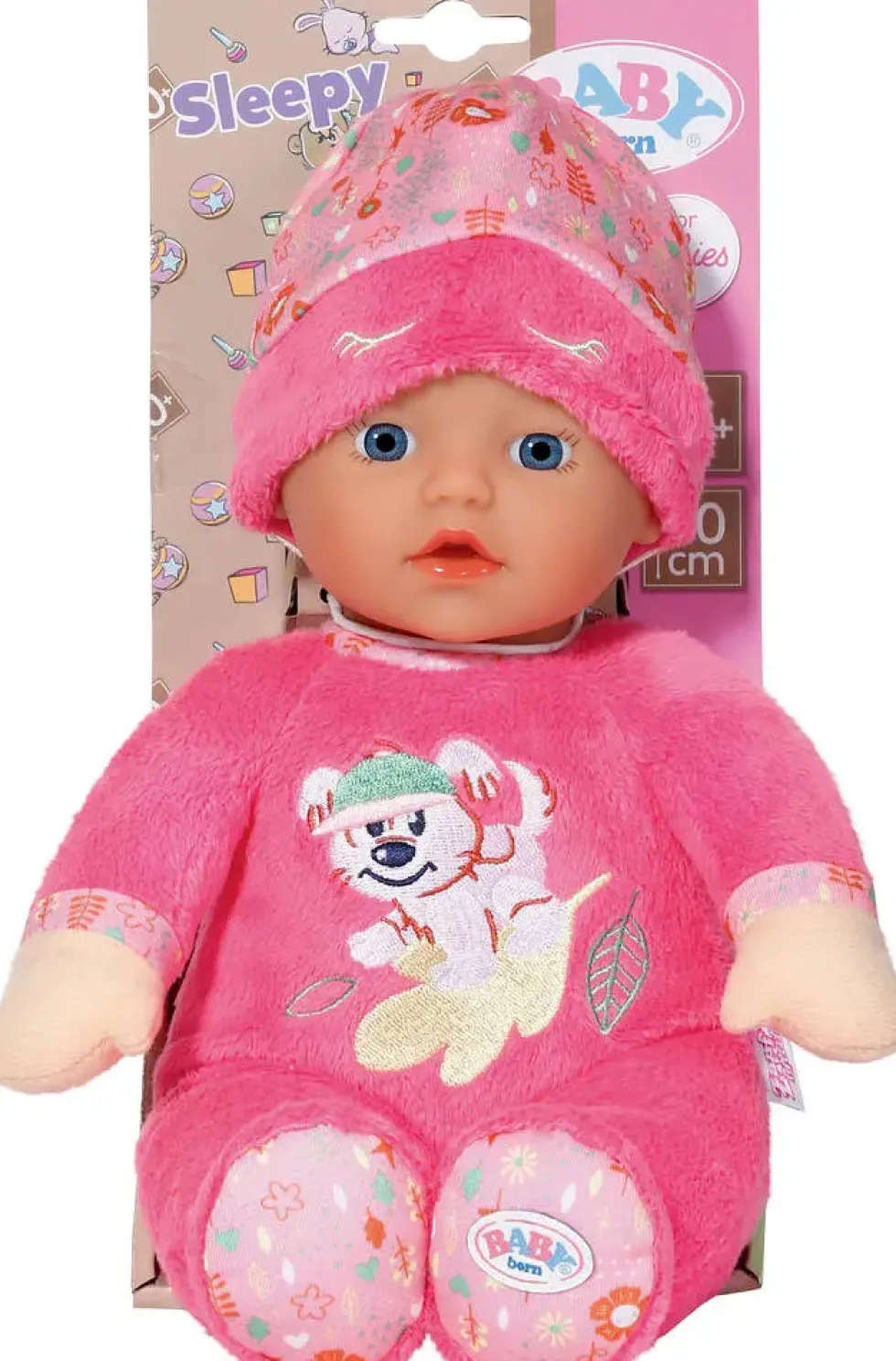 BABY BORN - POUPON SLEEPY ROSE 30 CM