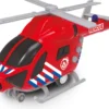 BABY CHALLENGE - HELICOPTERE DE SECOURS - 1:62 - VEHICULE FRICTION - ROUGE - SONORE ET LUMINEUX