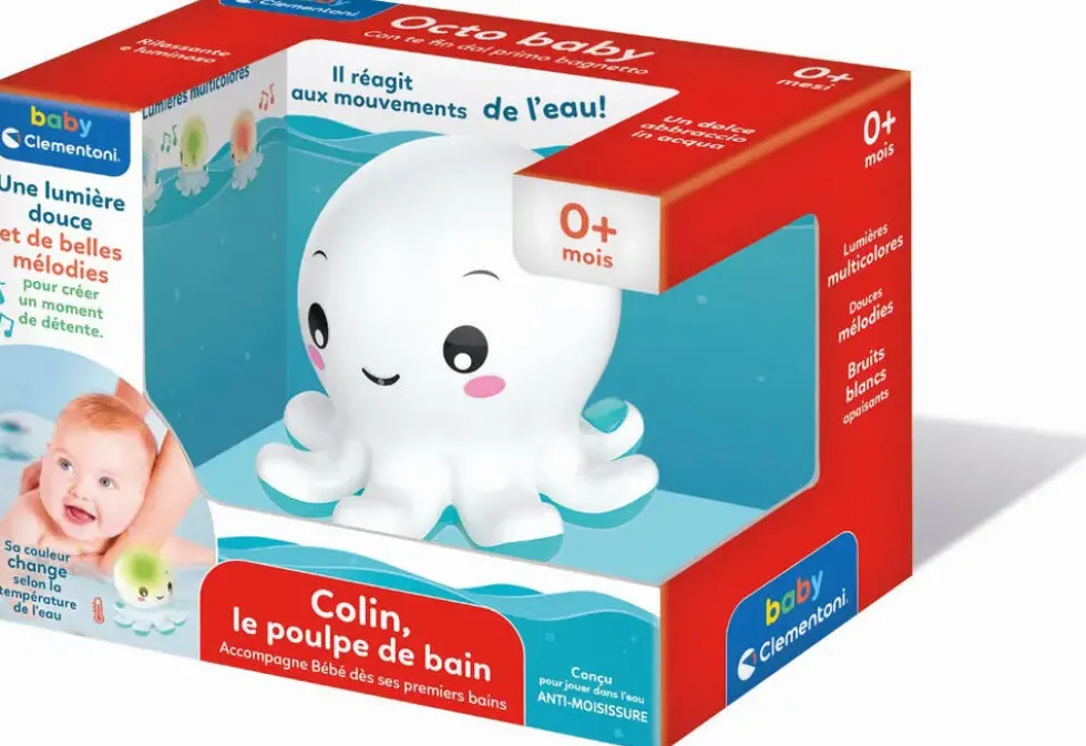 BABY CLEMENTONI - COLI LE POULPE DE BAIN - OCTO BABY