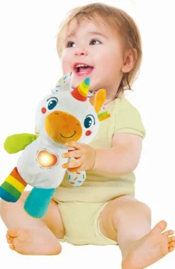 BABY CLEMENTONI - PELUCHE MELINE, MA LICORNE CALINE