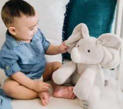 BABY GUND - PELUCHE FLAPPY L'ELEPHANT 30 CM