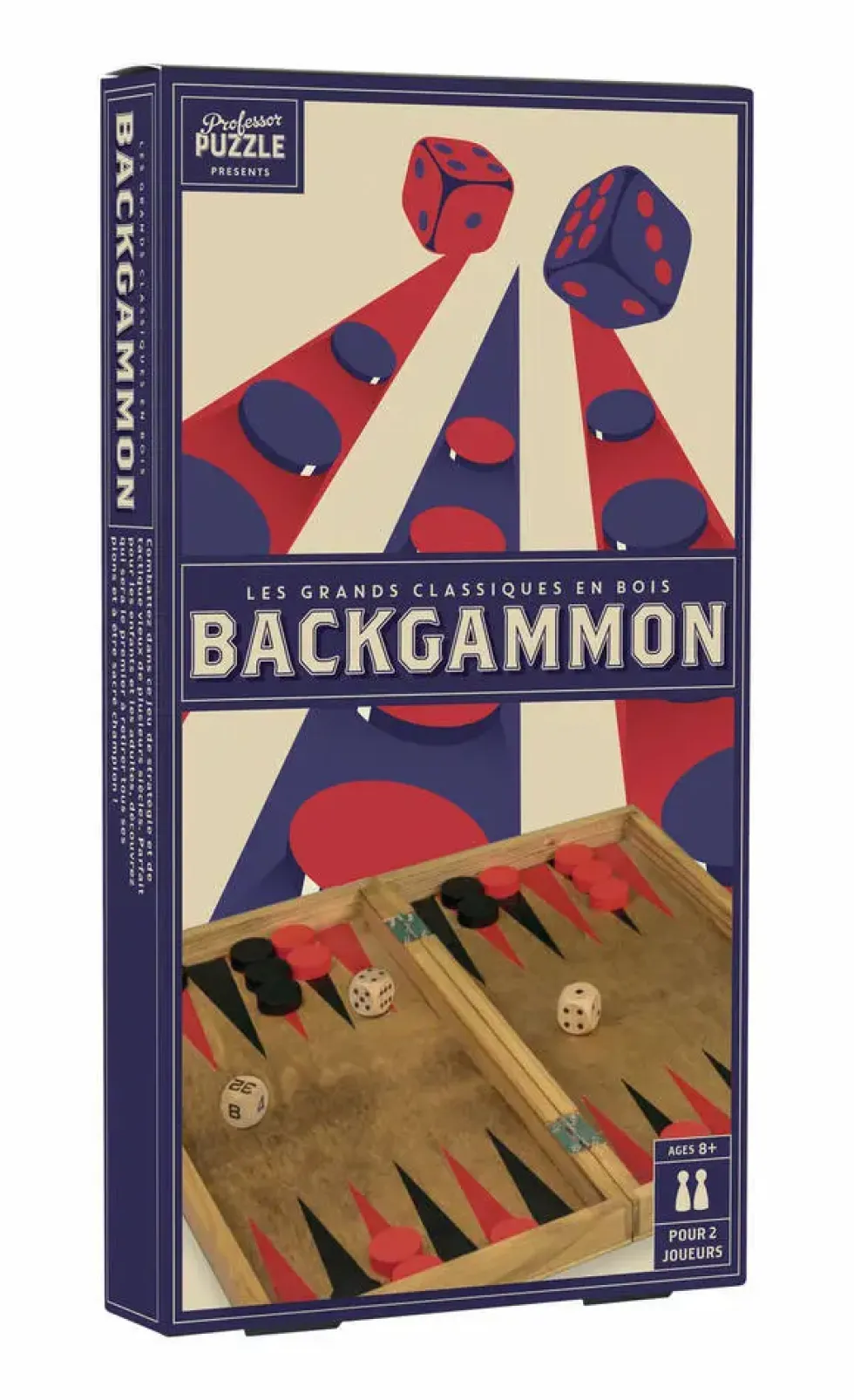 BACKGAMMON BOIS VINTAGE